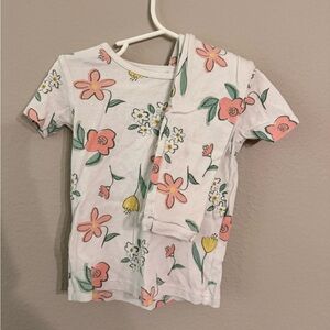 Toddler Girl Floral Pajama Set